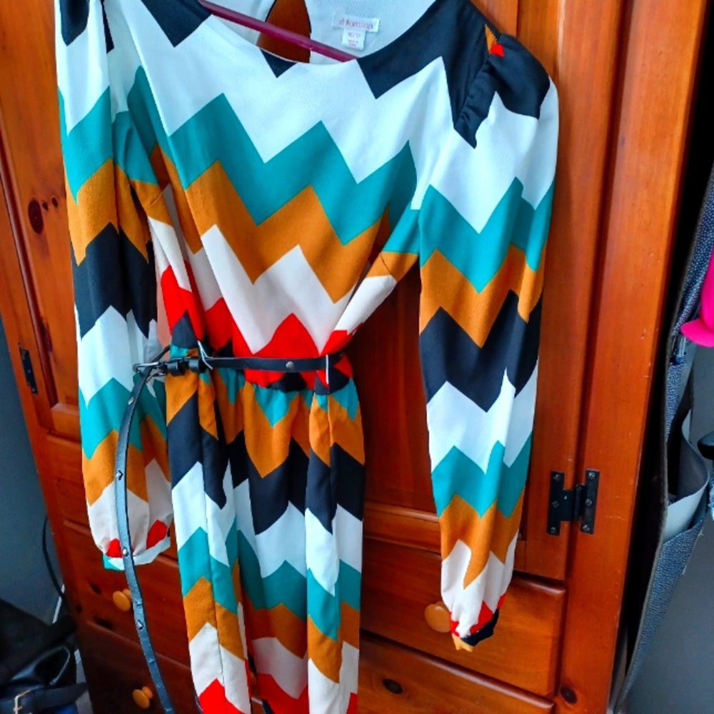 Long sleeved dress. Worn once